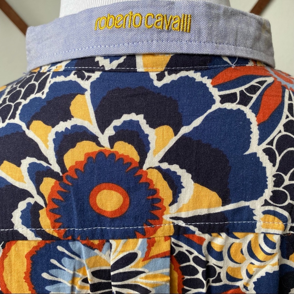 Roberto Cavalli Psychedelic Snap Button Shirt - Picture 4 of 16